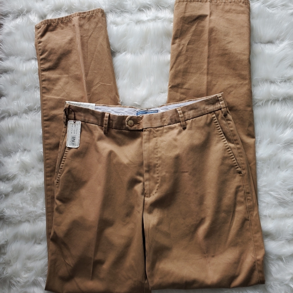 Peter Millar Tan Chinos Classic Style